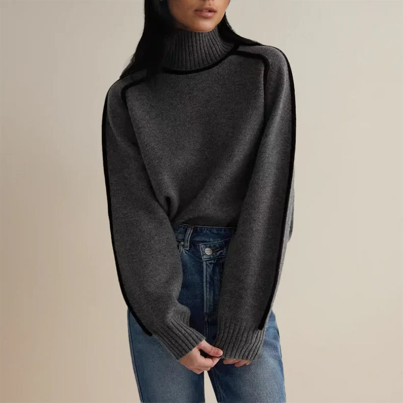 Rosa | Kuscheliger Rollkragenpullover