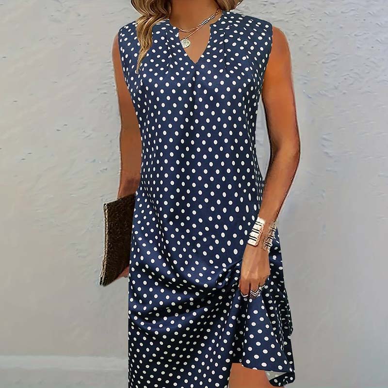 Zephylior | Kleid mit Drifted Dot Silhouette