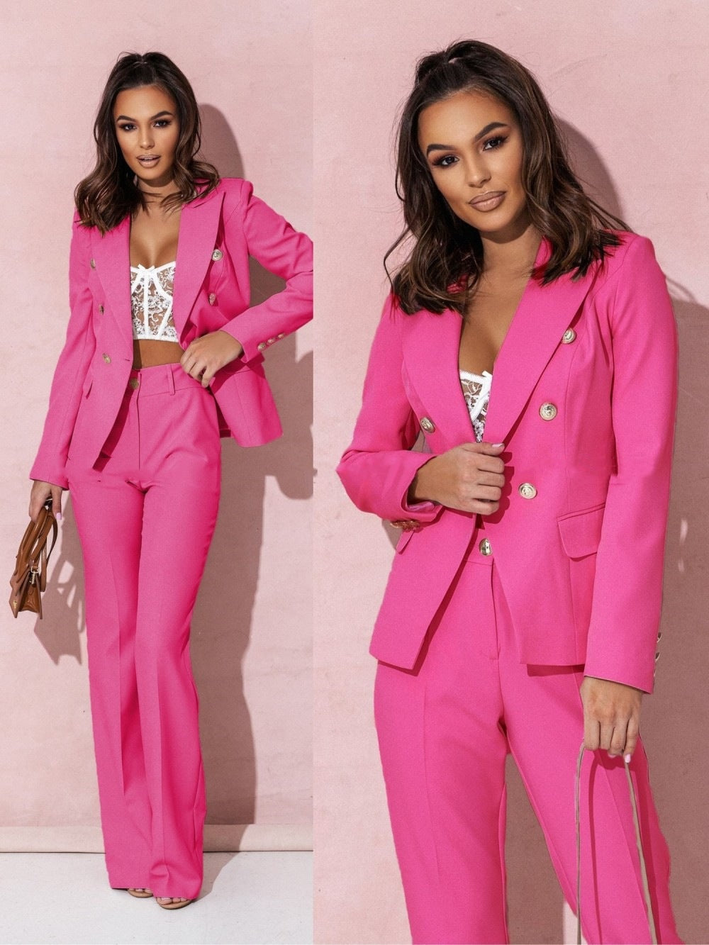 Sabrine | Schickes zweiteiliges Blazer-Outfit-Set