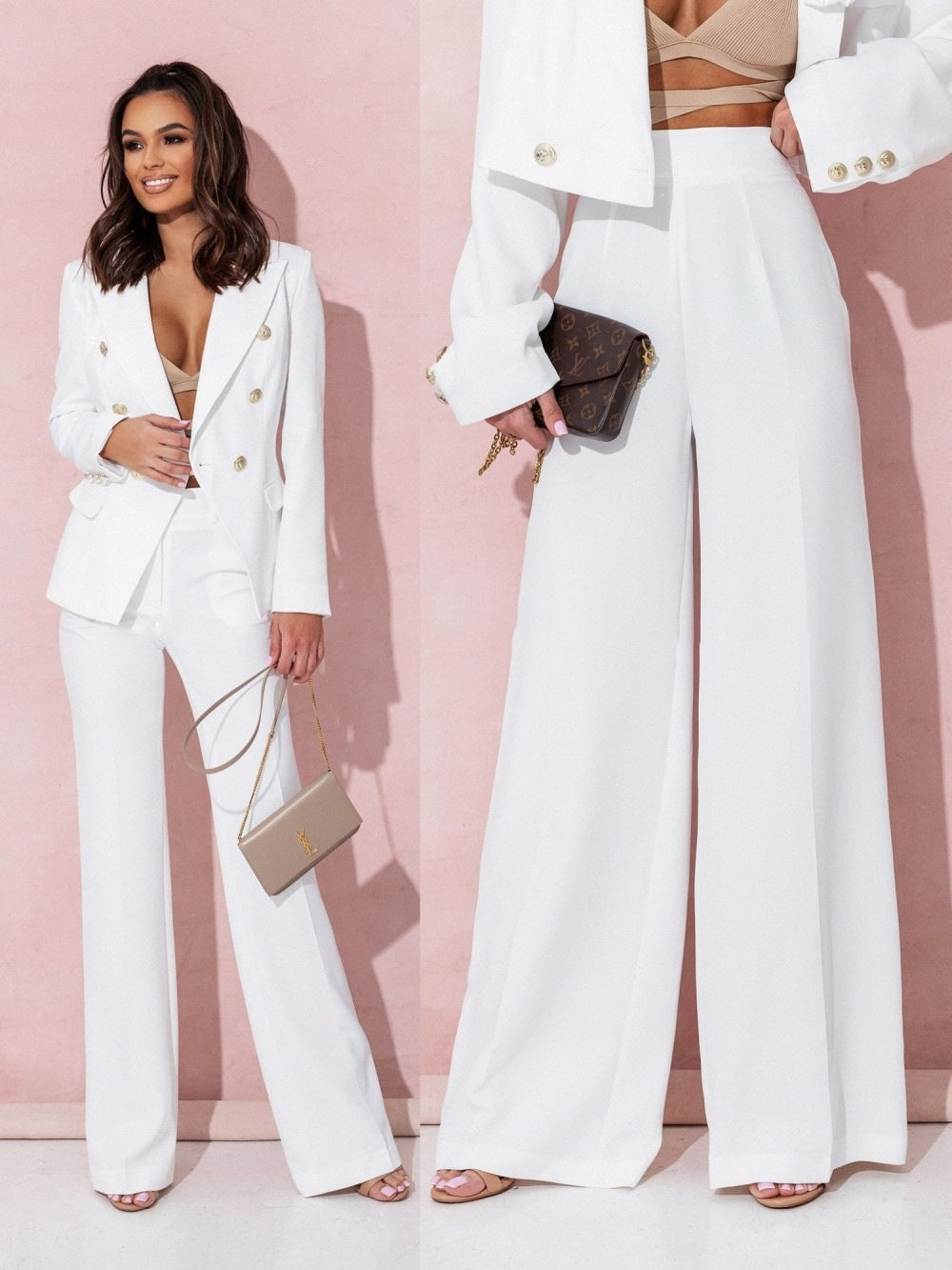 Sabrine | Schickes zweiteiliges Blazer-Outfit-Set