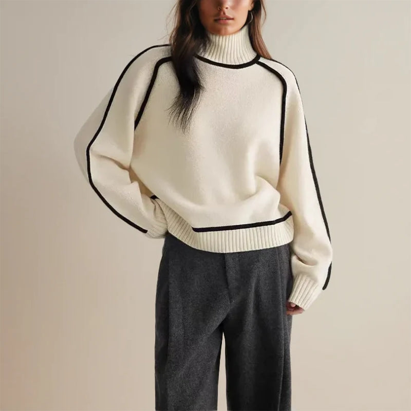 Rosa | Kuscheliger Rollkragenpullover
