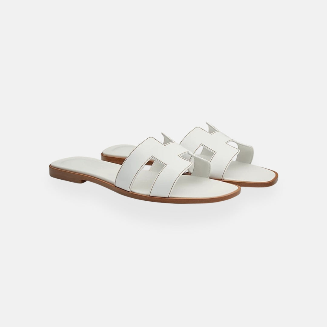 Daline | Durchbrochene flache Pantoletten