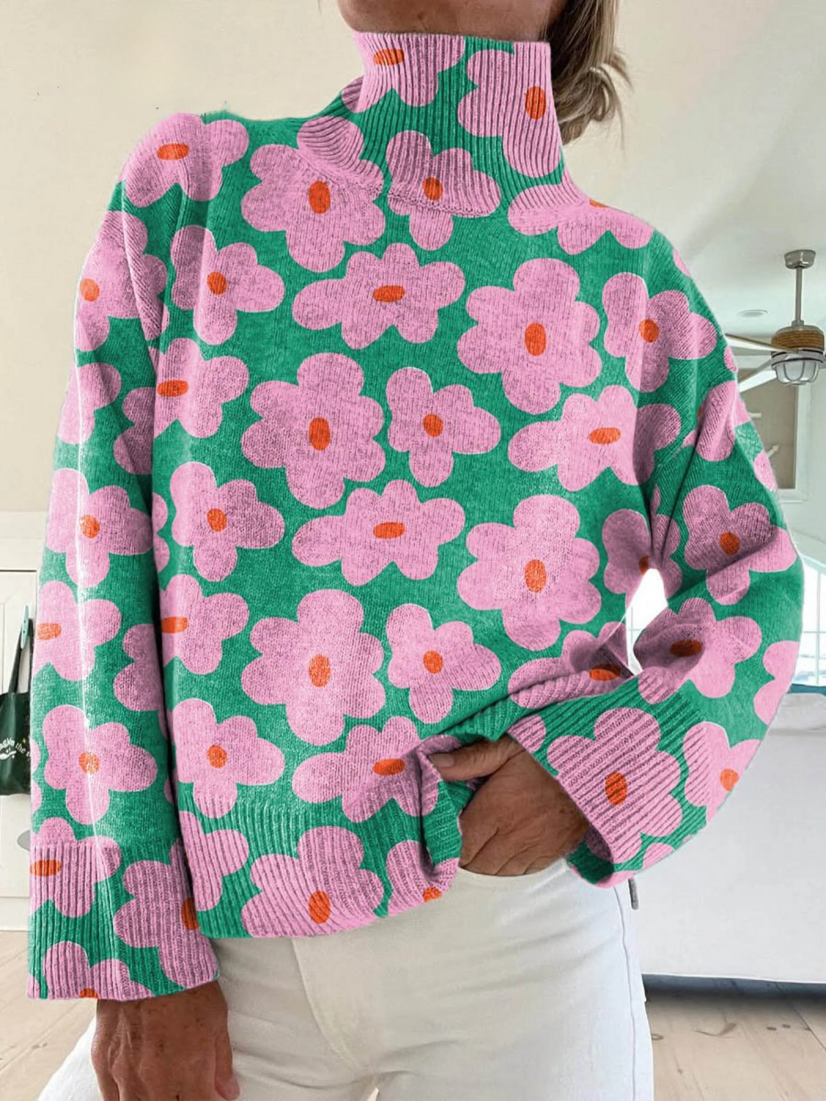 Ludovica – Der künstlerische Rollkragenpullover