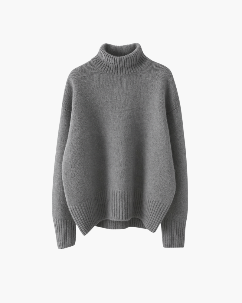 Isabella | Weicher Pullover mit hohem Kragen