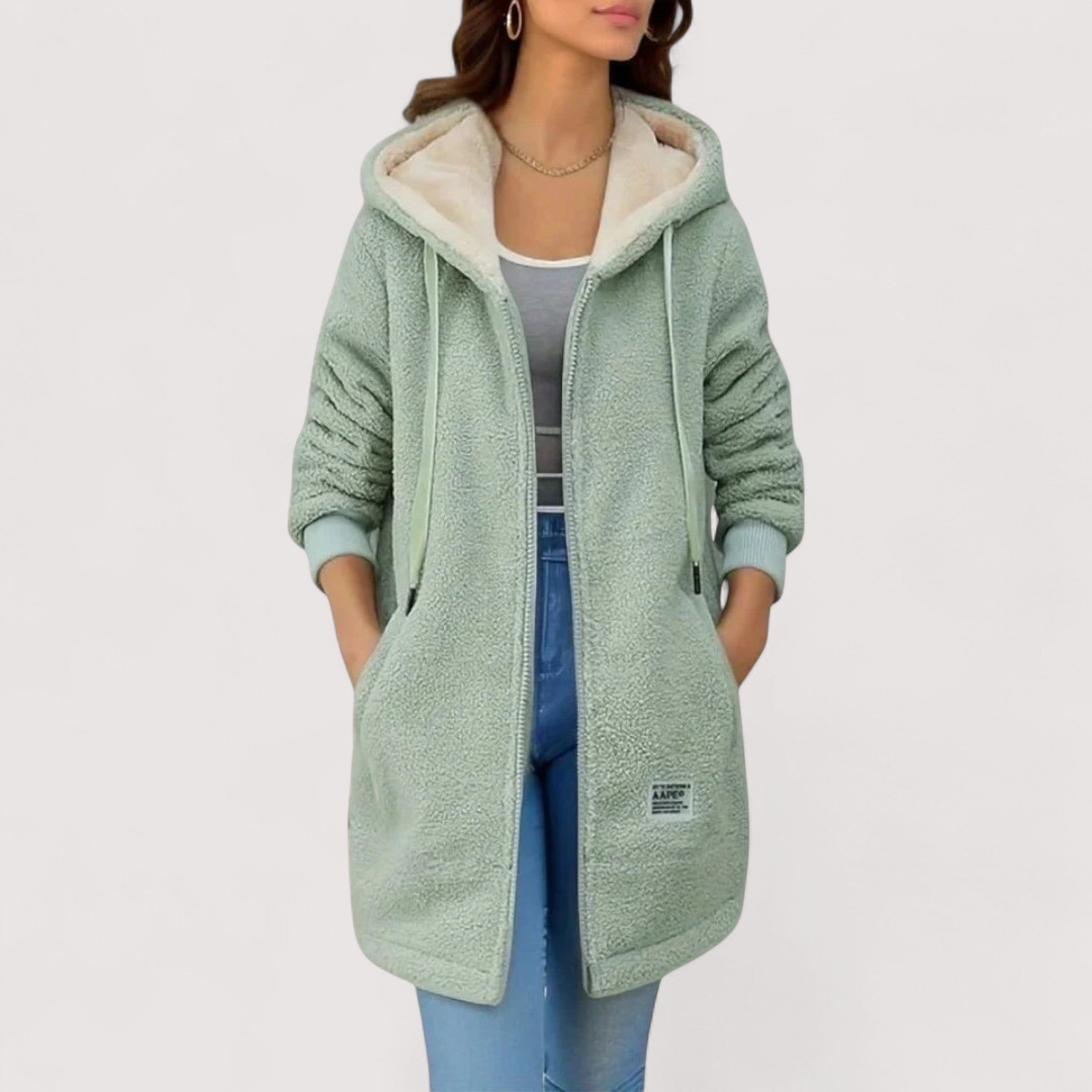 Damen Teddyjacke CozyCloud