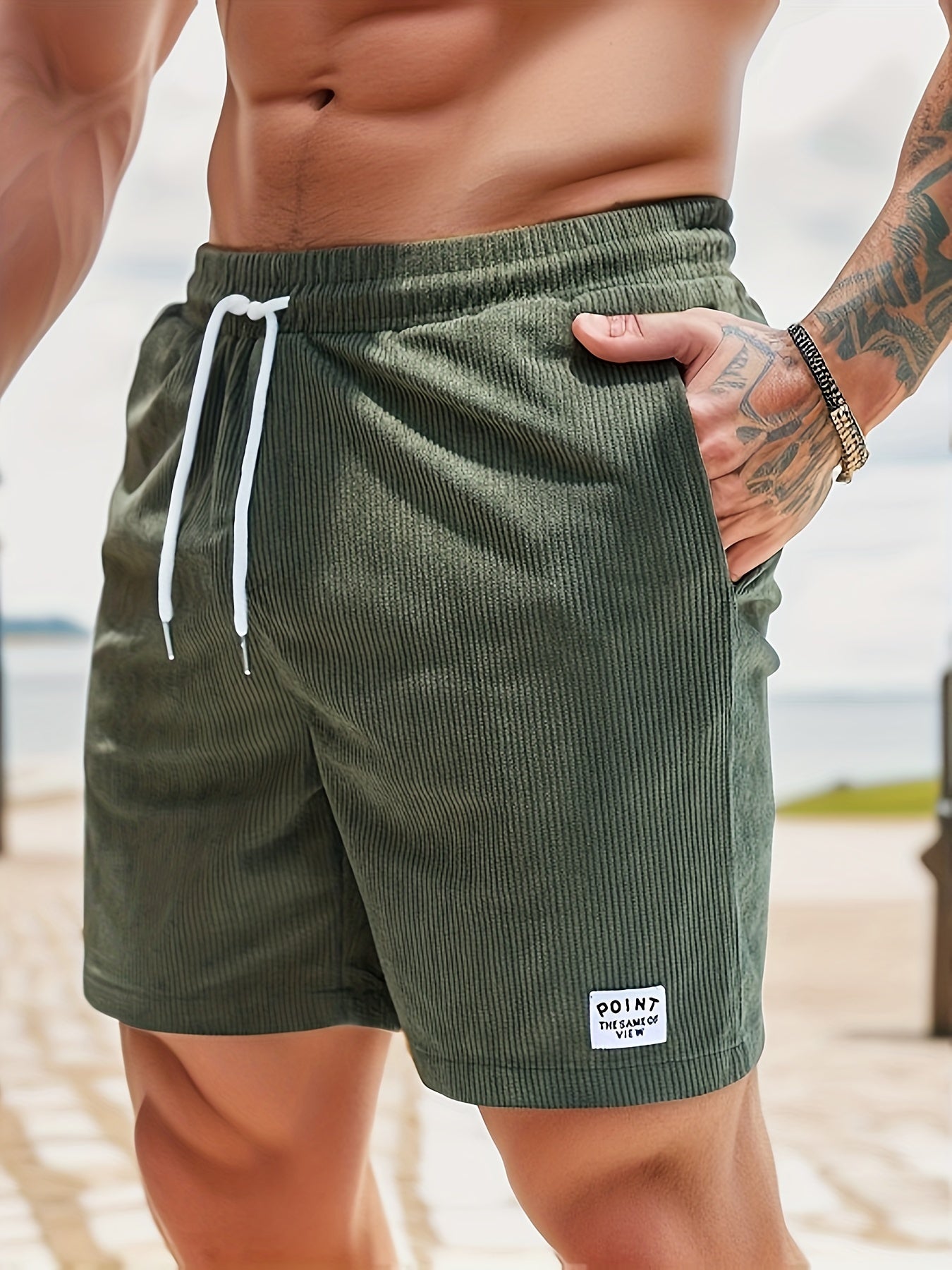 Ruben | Urban Cord Shorts mit Kordelzug