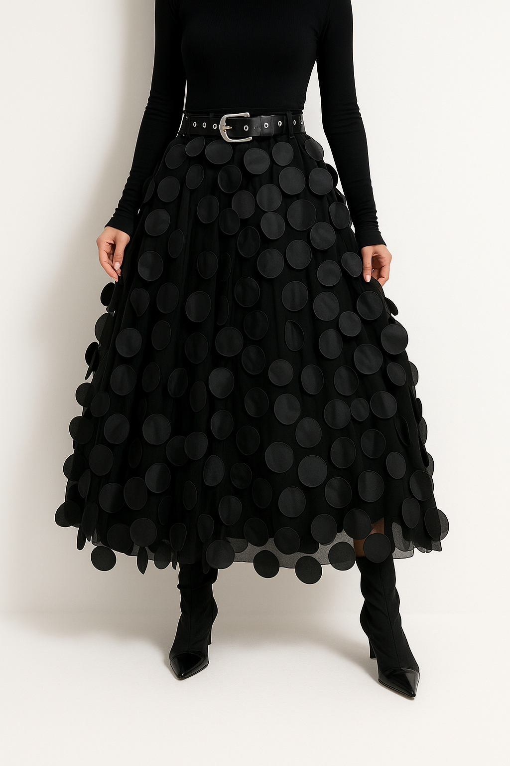 Doralinde | Fließender Maxirock in A-Linie