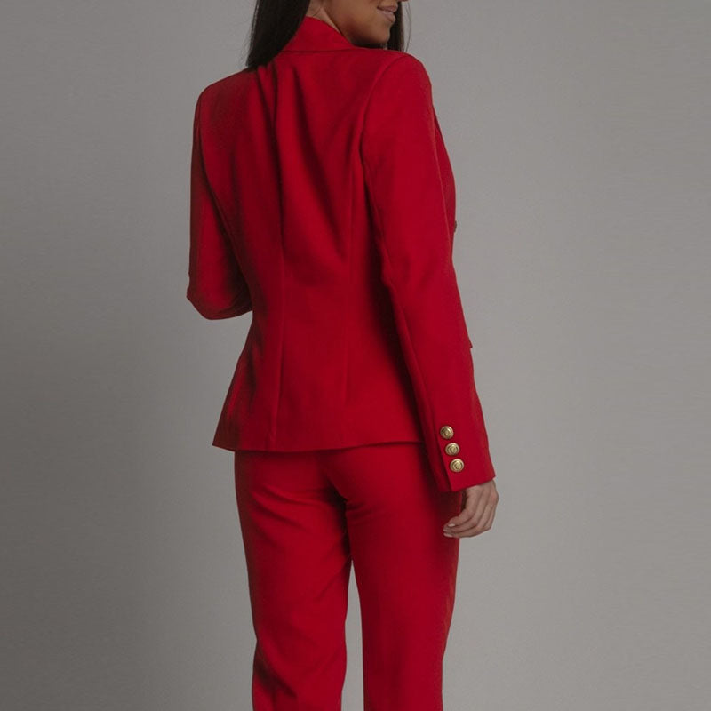 Sabrine | Schickes zweiteiliges Blazer-Outfit-Set