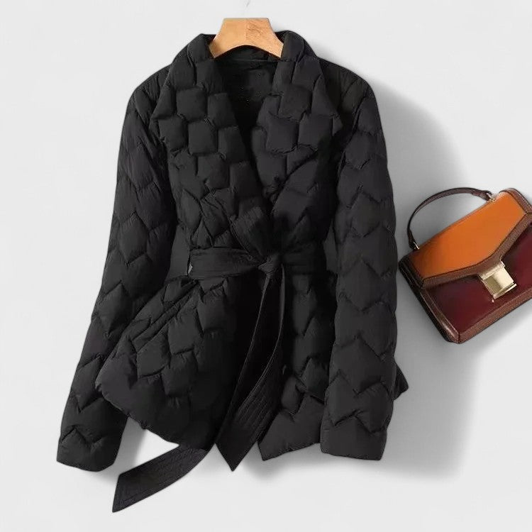 Vanessa | Steppjacke mit Gürtel