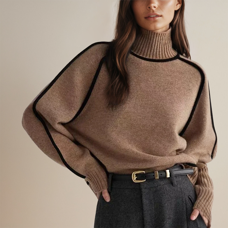 Rosa | Kuscheliger Rollkragenpullover