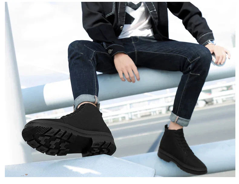 Stiefeletten +6CM +8CM +10CM