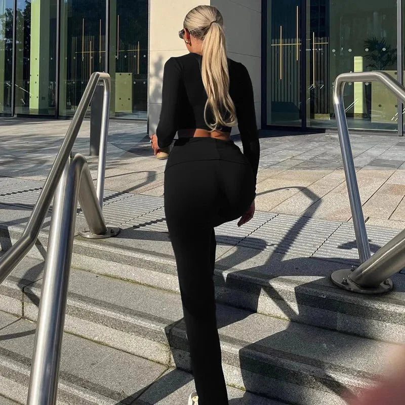 Zayla | Trendiges Crop-Set