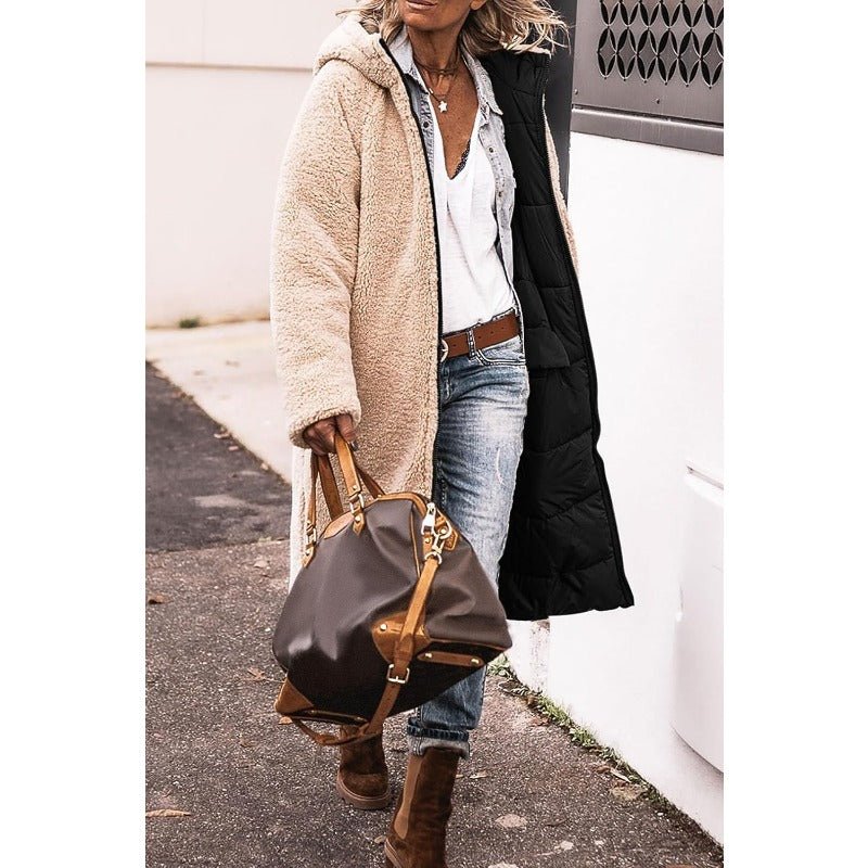 Elisandra | Moderner langer Wintermantel