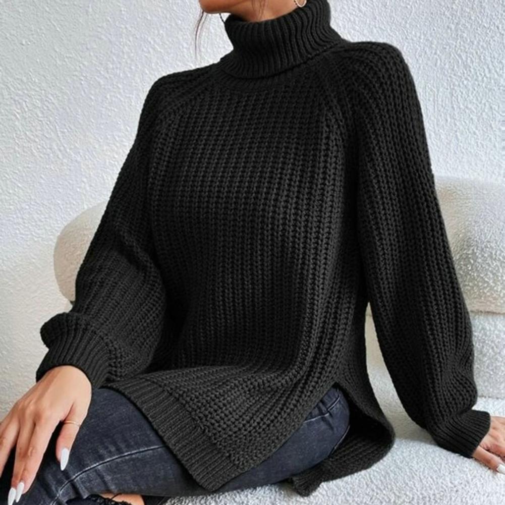 Annette | Klassischer Rollkragen-Strickpullover