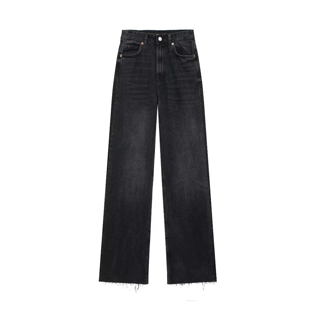 Moderne Straight-Leg-Jeans