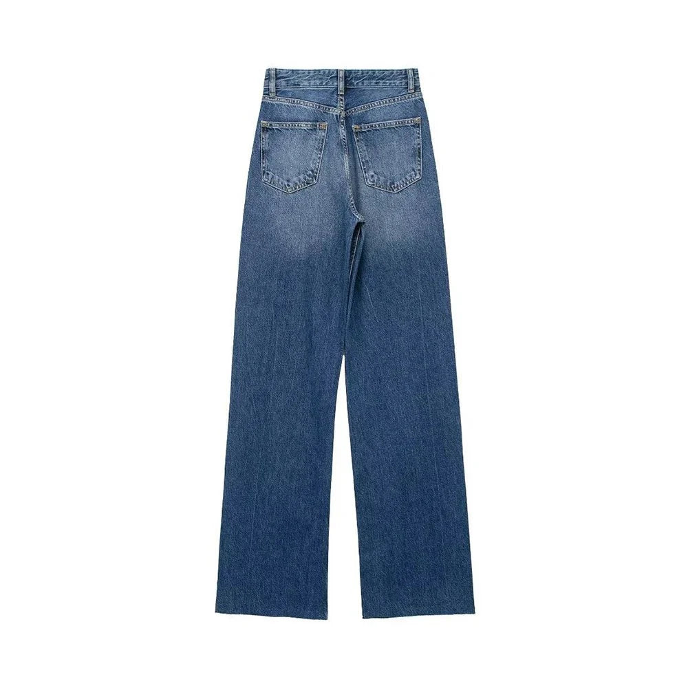 Moderne Straight-Leg-Jeans