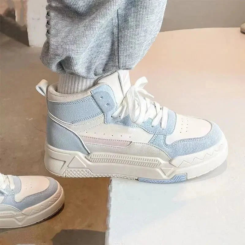 Talina | Sportliche High-Top Plateau-Sneaker