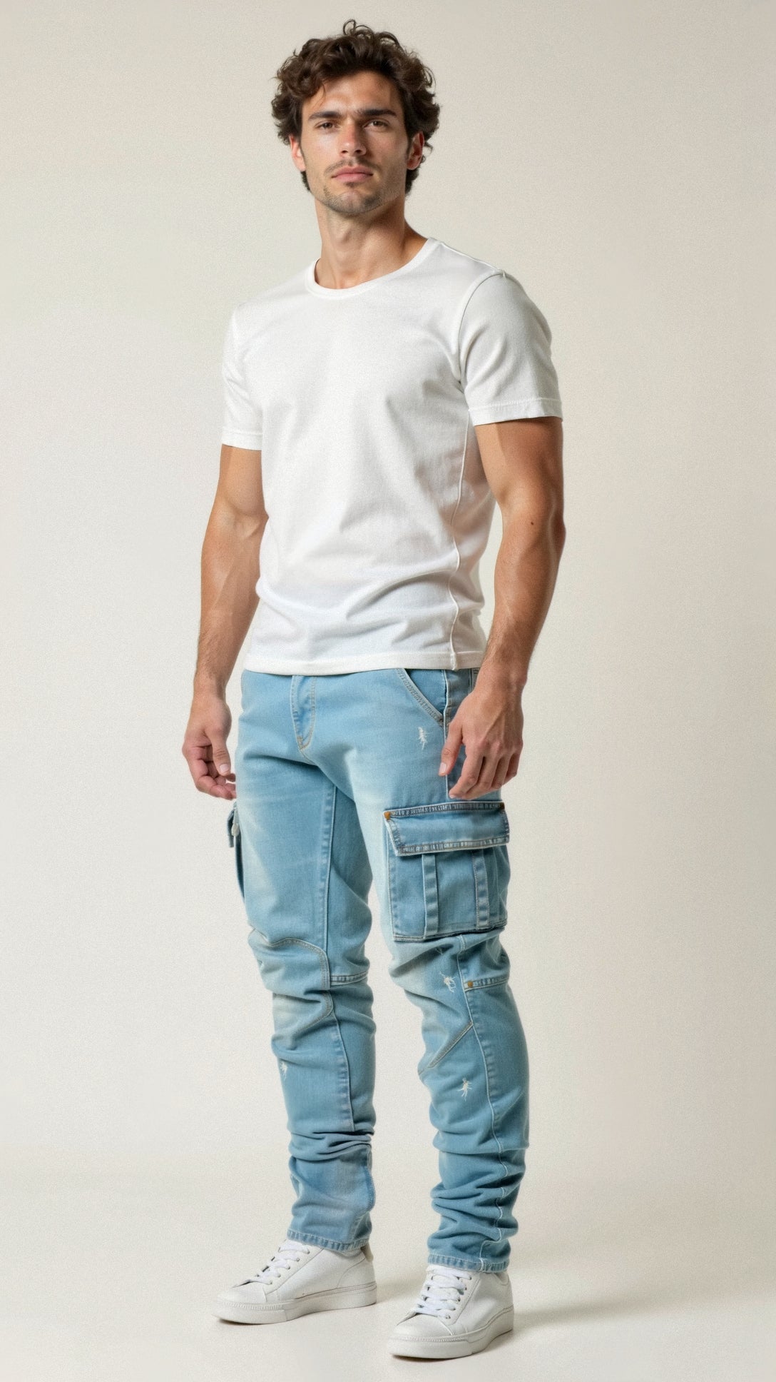 Arnhard | Active Stretch Cargo Jeans