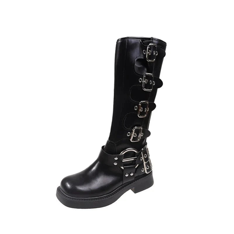 Zephyra | Finstere Gothic-Stiefel