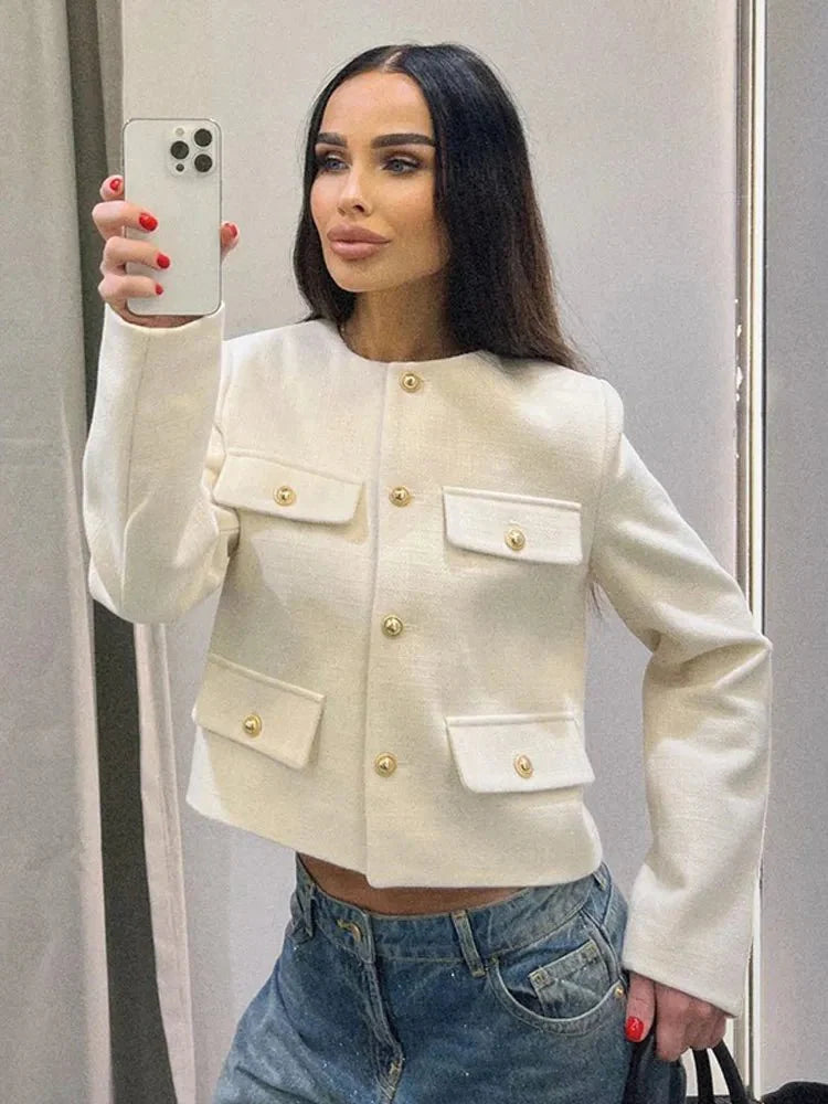 Elsie | Klassischer Tweed-Blazer