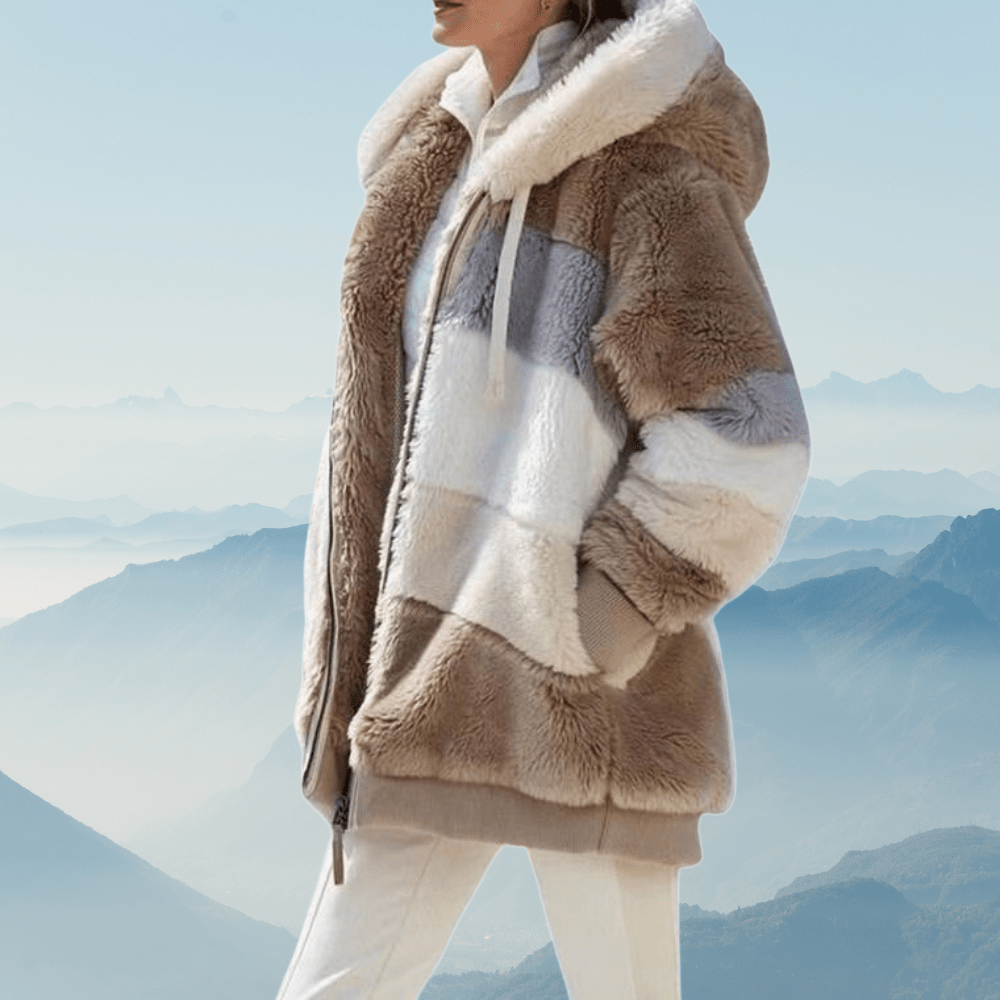 Norréa | Gemütliche Kapuzenjacke mit Reißverschluss