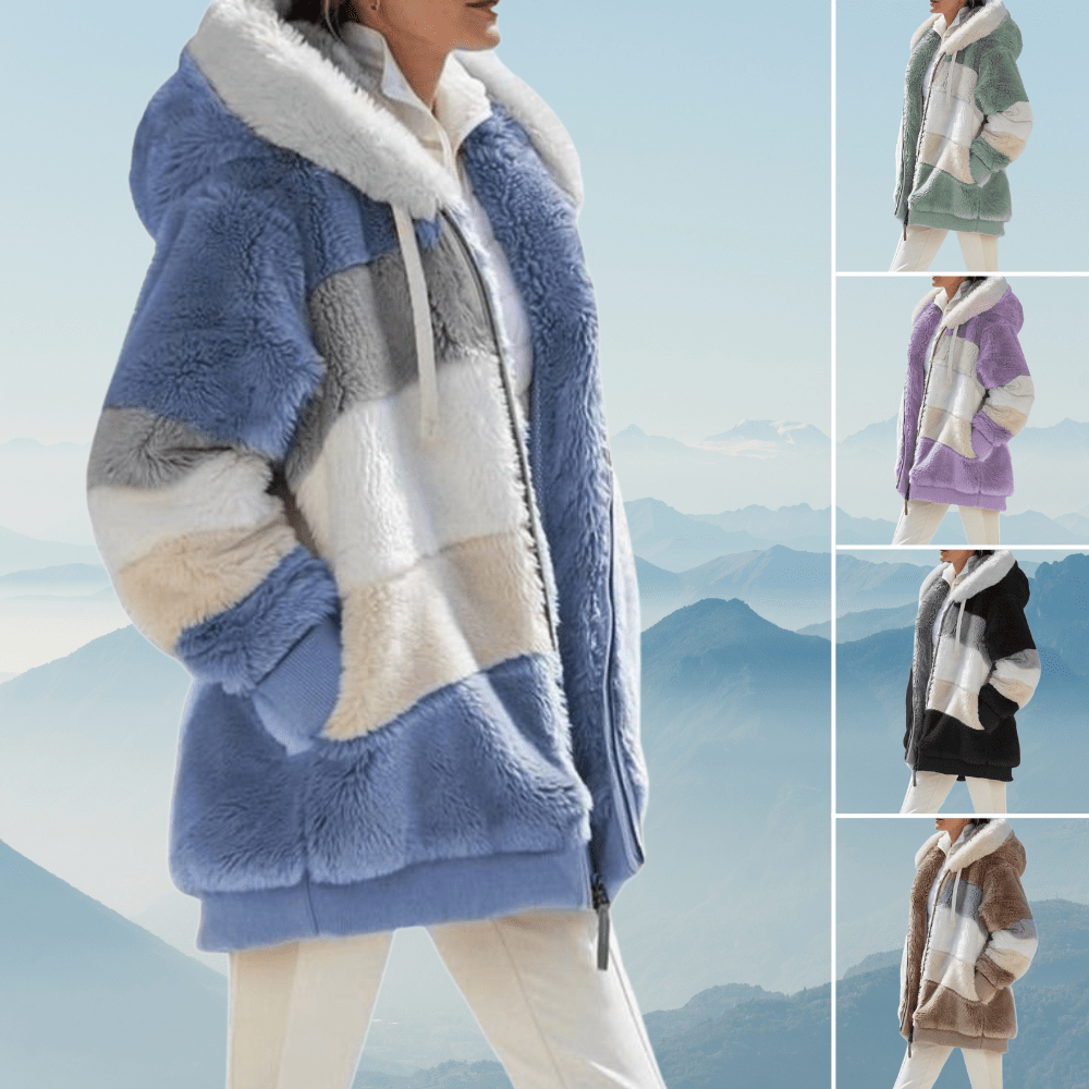 Norréa | Gemütliche Kapuzenjacke mit Reißverschluss