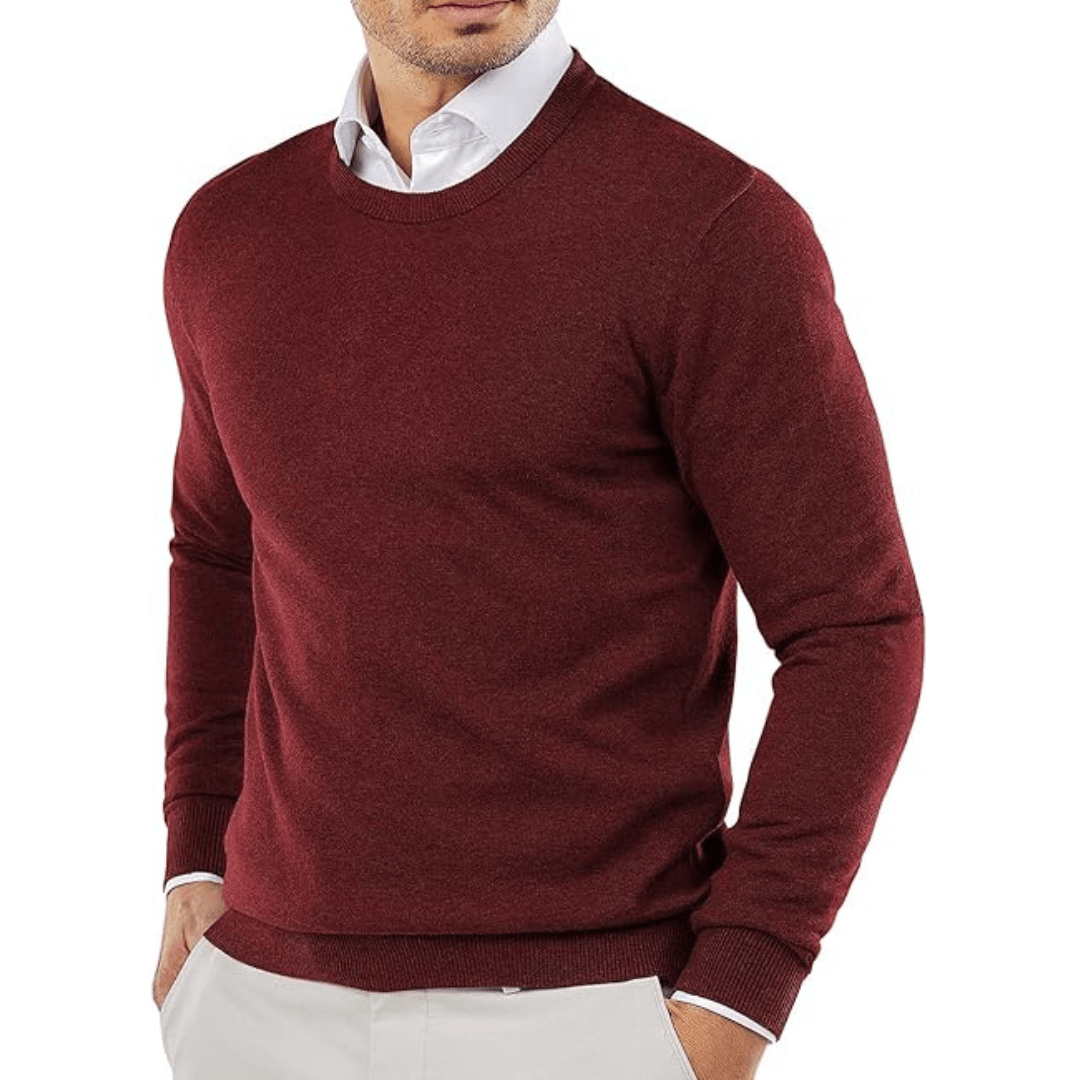 Kolby | Schlichter Slim-Fit Pullover