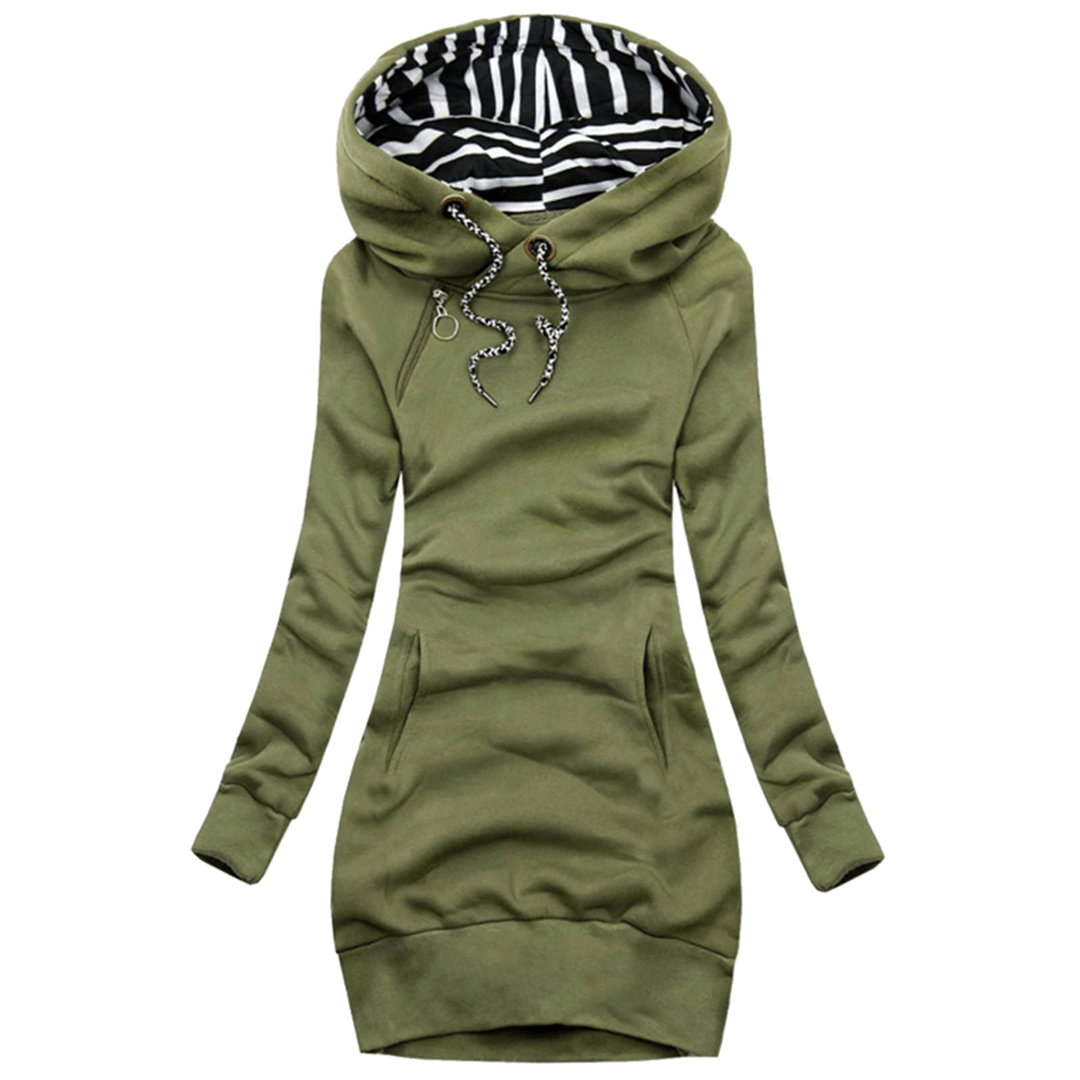 Quinley | Lässiges Hoodiekleid
