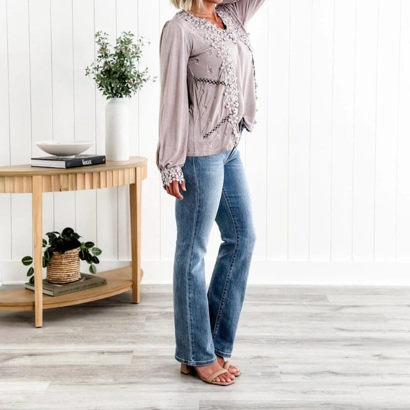 Solvra | Shaping-Jeans mit hohem Bund