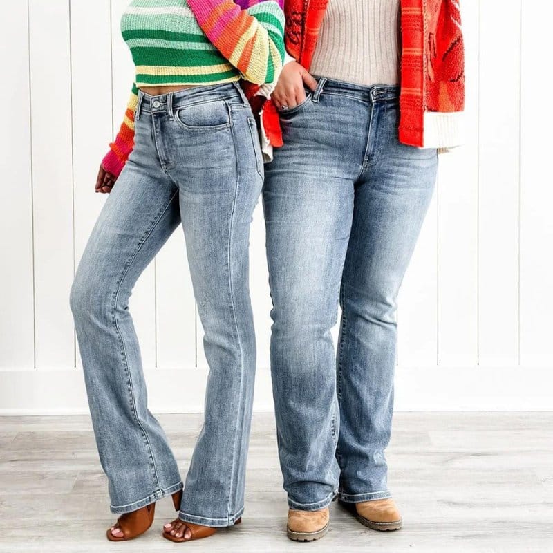 Solvra | Shaping-Jeans mit hohem Bund