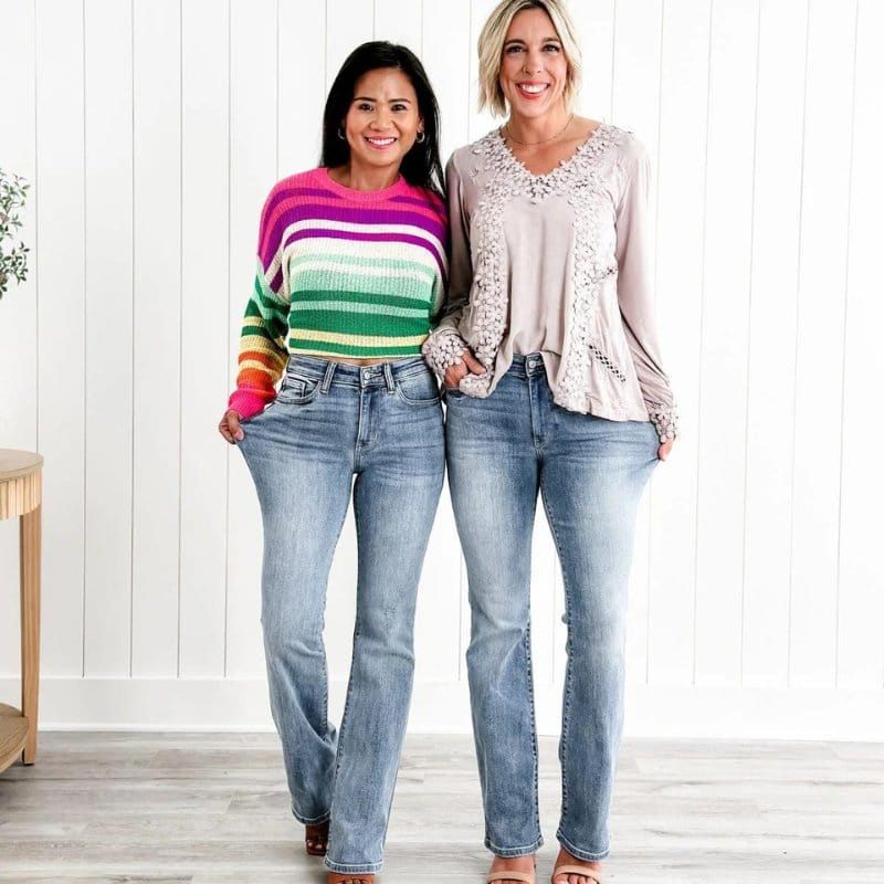 Solvra | Shaping-Jeans mit hohem Bund