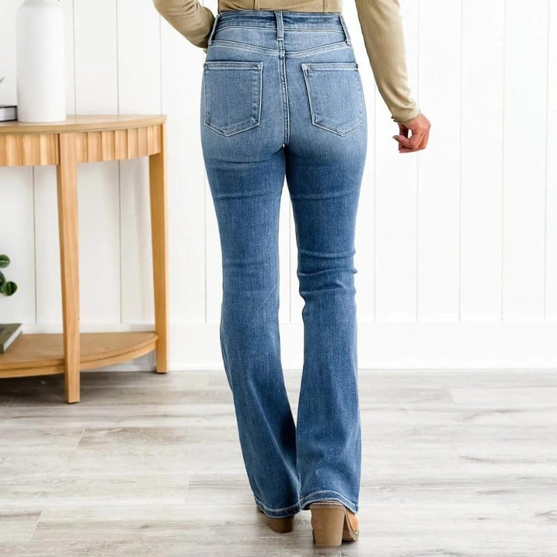 Solvra | Shaping-Jeans mit hohem Bund
