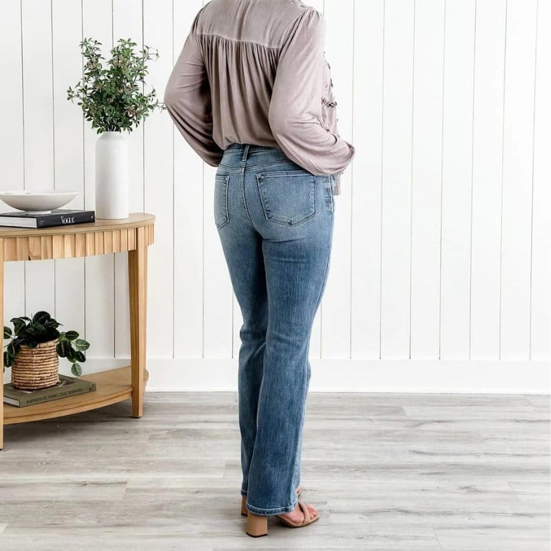 Solvra | Shaping-Jeans mit hohem Bund