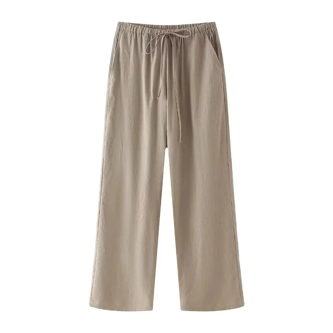 Jorella | Raffiniertes Wickeltop- und Hosenset