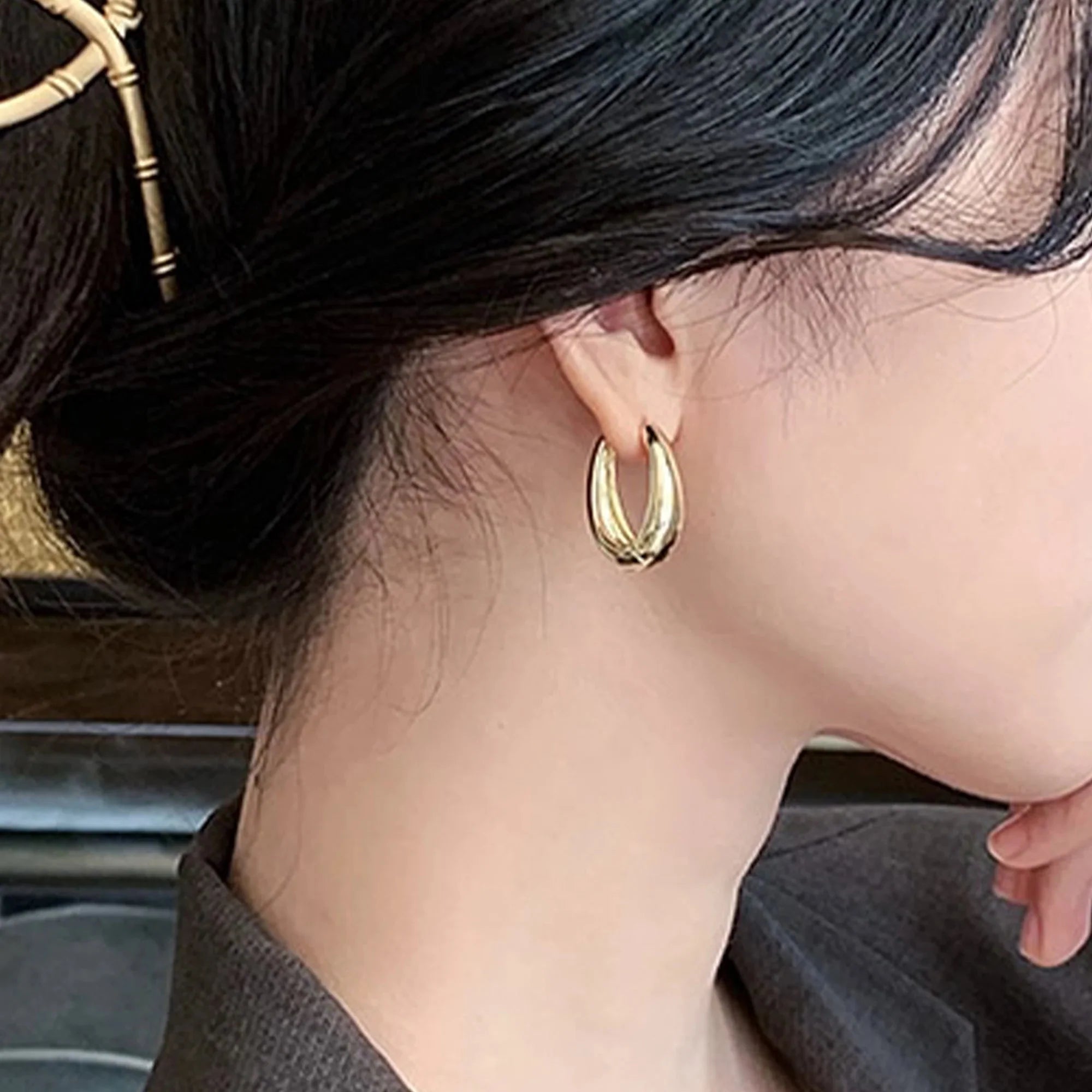 Juna | Edgy Blitz Creolen