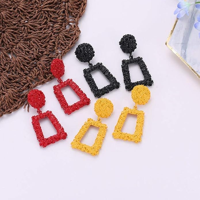 Micara | Quadratische Statement-Ohrringe