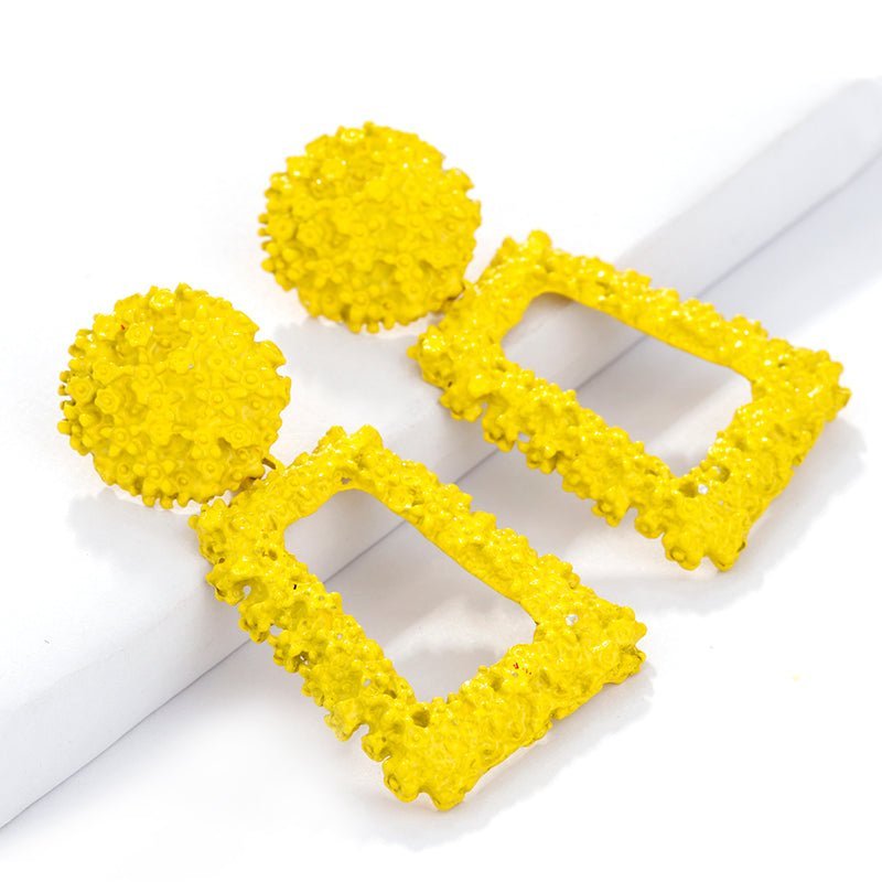 Micara | Quadratische Statement-Ohrringe