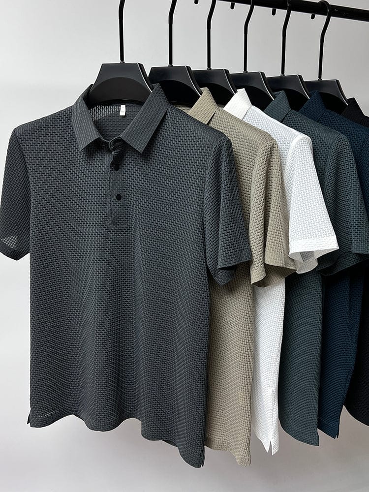 Axomar | Poloshirt mit klarer Struktur