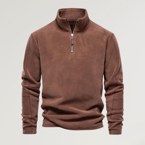 Tharvik | Fleece-Rollkragenpullover