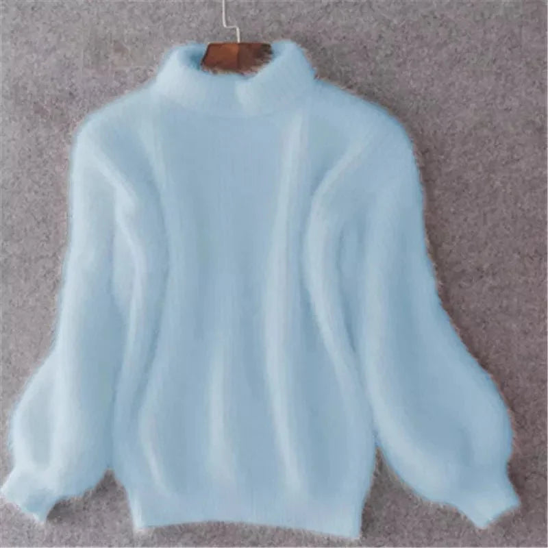 Velquira | Cloudsoft Pullover mit hohem Kragen