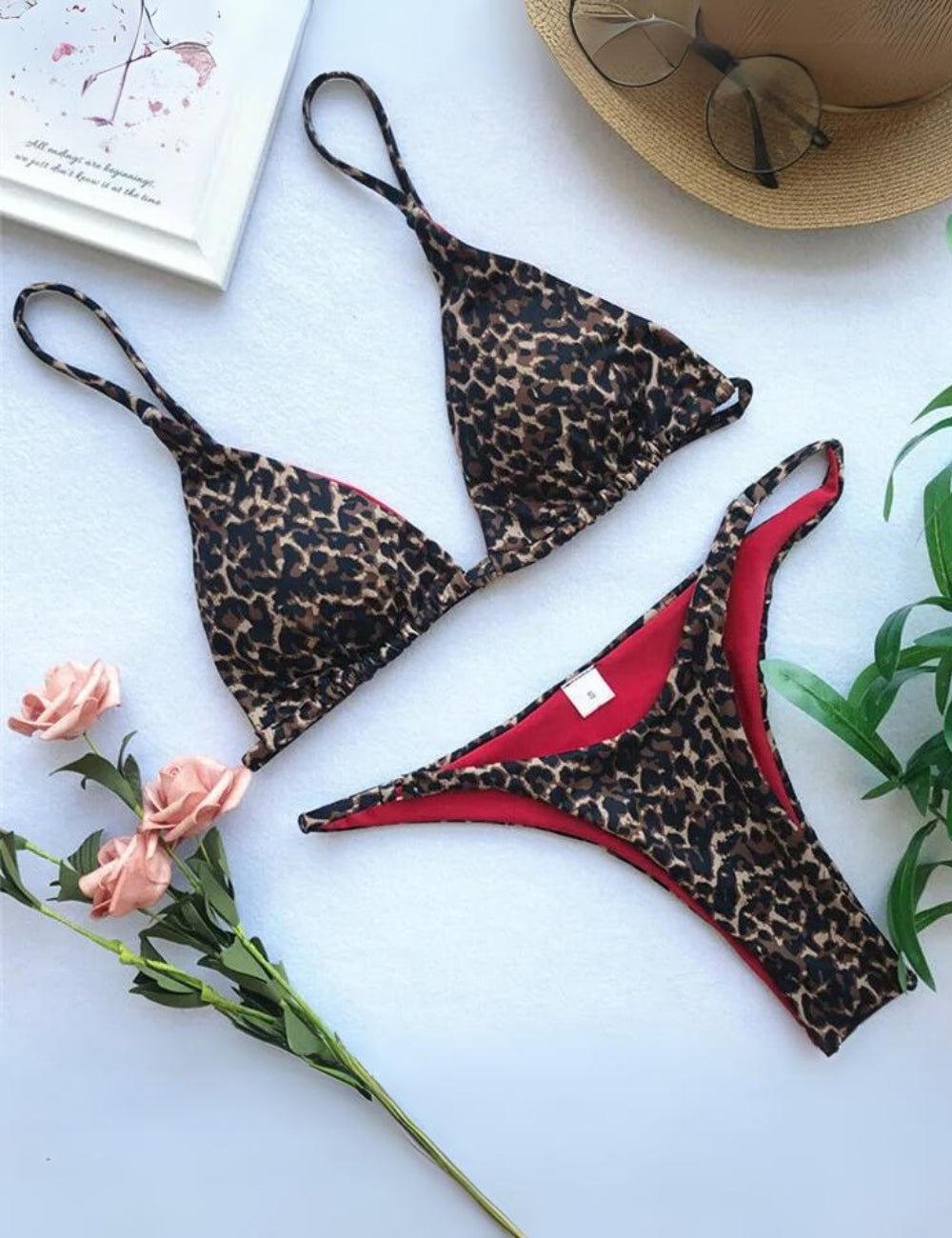Gundria | Bikini-Set mit Leopardenmuster