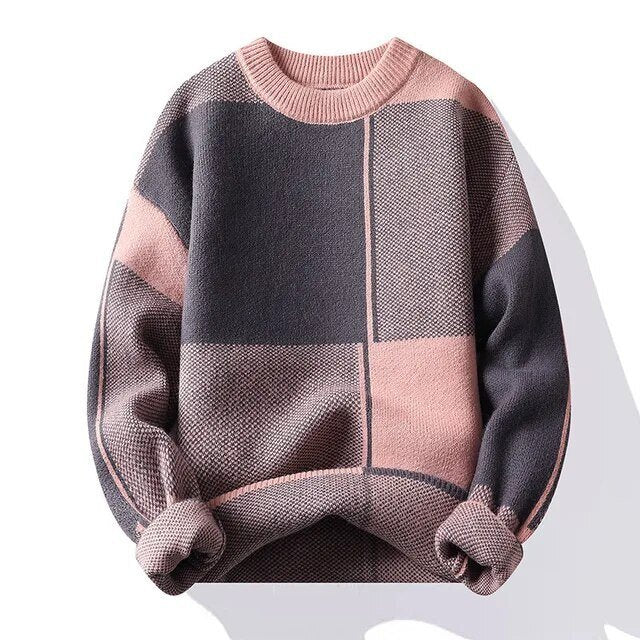 Gannon | Stylischer Pullover mit Blockmuster