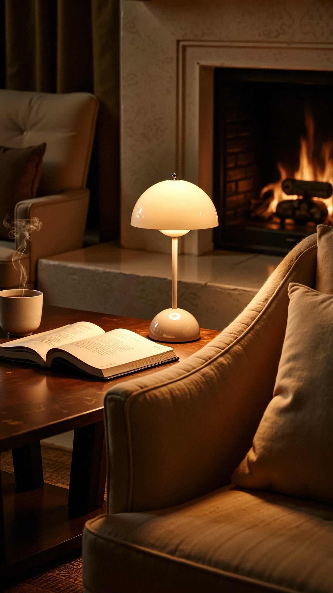 AuraLite – Moderne kabellose Tischleuchte