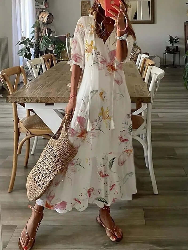 Zara | Schickes Boho-Kleid